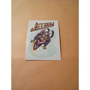 1983 General Mills Zero Hero Trading Card Sticker Vintage #62 Jet Boy